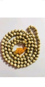 10 mm runder Tulsi Tulasi Vaishnav Iskon Japa Jaap Mala Rosenkranz 108+1 - Bild 1 von 4