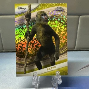 Mini refractor de diamante Topps Chrome Disney Rafiki #196 2025 - Imagen 1 de 2
