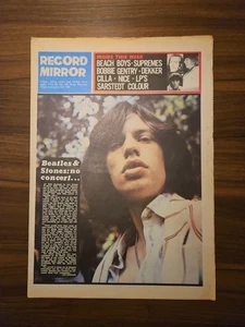 Record Mirror Newspaper July 5th 1969 The Beatles Rolling Stones Cover - Picture 1 of 4