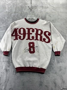 VTG 49ers Legends Athletic USA Made Adult XL #8 Steve Young Sweatshirt NFL Club - Picture 1 of 24