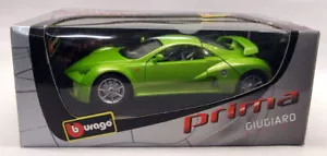 Modellino auto Burago scala 1/18 pressofuso - 33130 Giugiaro Design Prima Green - Foto 1 di 3