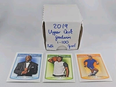 2019 Upper Deck Goodwin Champions Multi Sport  Baseset KOMPLETT 1-100 - Bild 1 von 4
