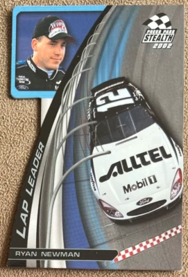 2002 Press Pass Stealth Lap Leader Die-Cut #LL20 Ryan Newman NASCAR Racing Card - Image 1 of 2