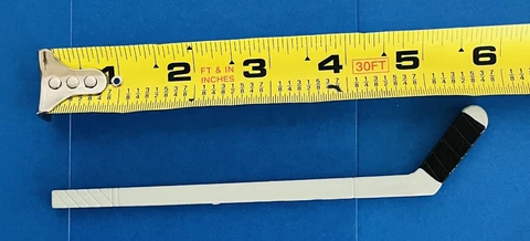 Original c. 2002-2009 AGP Bobblehead Replacement Hockey Stick SGA Gray and Black Cover