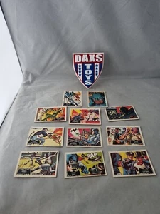 Vintage A&BC Gum Batman Pink Back 1966 Bundle Of 11 Cards ABC - Foto 1 di 7