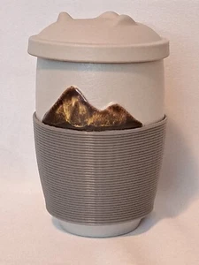 5" Keramik/Porzellan Teetasse und Teeei 3 Stück mit Reisetasche  - Bild 1 von 7