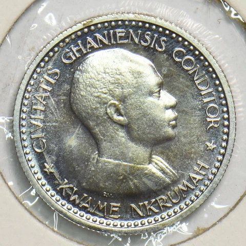 Ghana 1958 6 Pence 298518 combine shipping Cover
