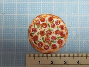 10 piezas American Pepperoni Miniatura Casa de Muñecas (3 cm. diámetro) - Imagen 1 de 5