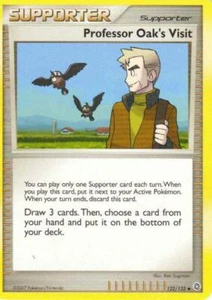 2x (pok-SW-122) Professor Oaks Visit (U) Pokemon D&P Secret Wonders Card # 122 - Picture 1 of 1
