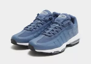 Nike Air Max 95 Ultra Trainers FD0662 400 Diffused Blue/White UK 7.5 to 14 - Picture 1 of 6