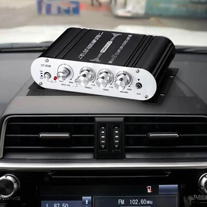 Mini Audio Power Amplifier 12V Audio Amplifier for TV Car Speakers Computer - Picture 1 of 5