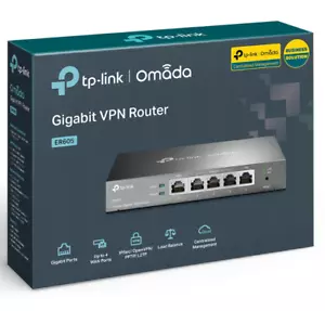 Omada TP-LINK Gigabit VPN Router ER605 Versione 1 - NUOVO - Foto 1 di 4