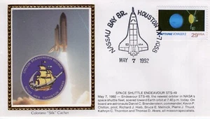LAUNCH SPACE SHUTTLE ENDEAVOUR STS-49 - HOUSTON, TX  1992  FDC17985 - Picture 1 of 1