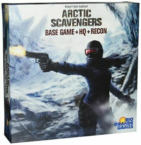 Arctic Scavengers HQ Recon 2015 Card Board Game -complete Vgc- Rio Grande