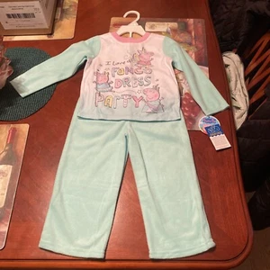 Peppa Pig Toddler 3T Pajamas, 2 Piece Set - Picture 1 of 8
