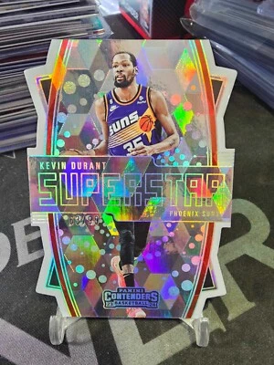 2023-24 Panini Contenders Kevin Durant Superstar Die-Cut Playoff Edition 63/99! - Image 1 of 2