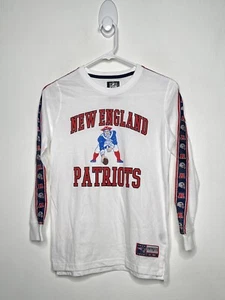 NFL Team Apparel New England Patriots Long Sleeve Tee Shirt Size Large 14-16 - Picture 1 of 5
