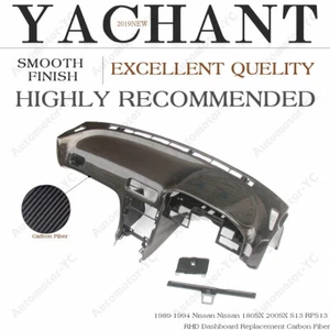 Repuesto de tablero RHD adecuado para 89-94 Nissan 180SX 200SX S13 RPS13 - Imagen 1 de 12