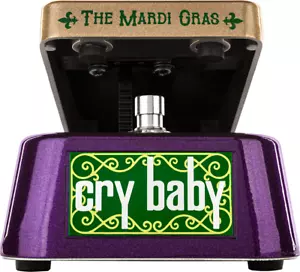 PEDALE DUNLOP CRY BABY SIGNATURE LEO NOCENTELLI MARDI GRAS WAH LN95 - Foto 1 di 7