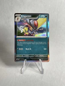 Kingambit - 134/198 Scarlet & Violet - Holo Rare - Pokemon TCG - NM - Picture 1 of 2