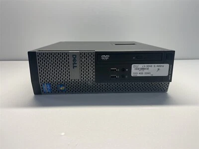 Dell Optiplex 3010 SFF Desktop Intel Core i3-3240 4GB Memory No Boot HDD No OS  - Image 1 of 4