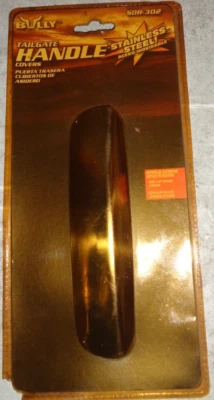 BULLY STAINLESS STEEL TAILGATE HANDLE COVER 02-08 RAM 1500 03-09 RAM 2500-3500 - Image 1 of 2