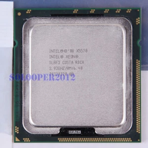 Free shipping Intel Xeon X5570 LGA 1366/Socket B (SLBF3) CPU Processor 2.93 GHz - Bild 1 von 1
