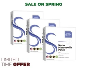 1-3X Nano Micro-needle Patch -SMGT-GLP-1 Patch-Unisex Slimming Microneedle P DE - Imagen 1 de 11