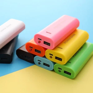 5V 5600mAh 2X 18650 USB Power Bank Battery Charger Case DIY Box For Chargix$ - Picture 1 of 14