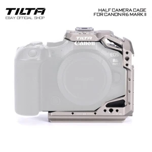 TILTA Half Camera Cage Case Stabilizer Holder Movie Making For Canon R6 Mark II - Picture 1 of 16