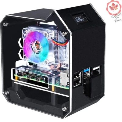 Raspberry Pi Tower NAS Kit with ICE Tower Cooler - Massive 2TB Storage - 1 Pack - Image 1 of 4
