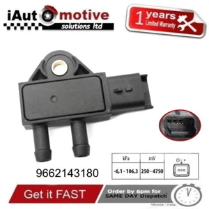 Peugeot Citroen Fiat Mini DPF Sensor Diesel Particulate Filter 9662143180 1618Z9 - Picture 1 of 3