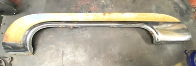 ORIGINAL 55 CADILLAC FLEETWOOD FENDER SKIRT,DRIVER SIDE,LH,TRIM,LOCK,19,OEM,REAR - Image 1 of 4