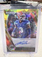 2021 Panini Prizm Draft Picks - Draft Picks Autographs Orange Ice Prizm #DPA-MAR