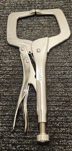 (QTY 2) MAXPOWER 11-Inch Locking C Clamp, Heavy Duty C-Clamp Locking Plier - Picture 1 of 6