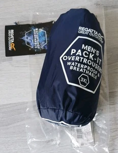 Pantalones cortos Regatta Pack It XXXL azules resistentes a la intemperie transpirables nuevos - Imagen 1 de 11