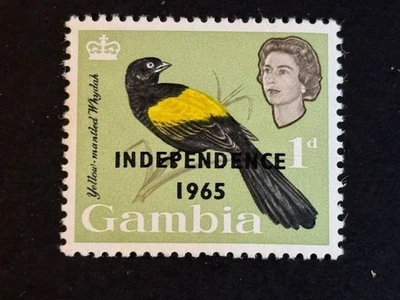 GAMBIA stamp - 1965 - 1 Pence - Celebrates Independence - Image 1 of 2