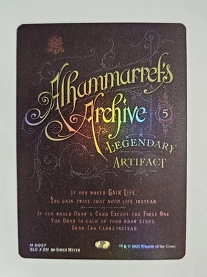 Alhammarret's Archive FOIL Secret Lair Encyclopedia Magic The Gathering MTG - Image 1 of 4