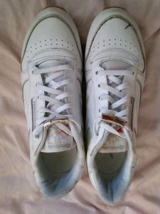 Rebock White Youth Sneakers youth 3.5 - Picture 1 of 4