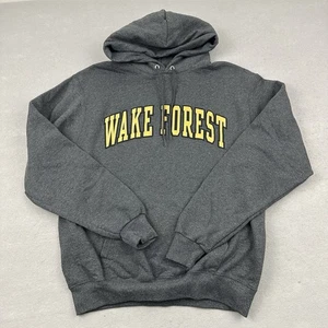Wake Forest Demon Deacons Hoodie Men Medium Gray Sweatshirt Pullover NCAA M - Picture 1 of 7