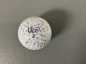 Vice Drip Orange & Navy Blue Pro golf ball - Picture 1 of 2