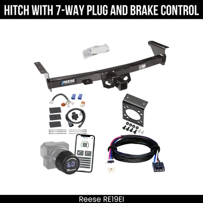 Reese Hitch Tow PKG Brake Control For 05-25 Nissan Frontier 09-12 Suzuki Equator - Image 1 of 4