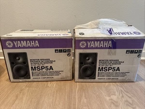 Yamaha MSP5A Powered Studio Monitor Speaker (Paar) Neu - Bild 1 von 6