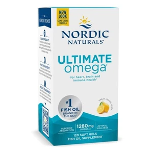 Nordic Naturals Ultimate Omega Lemon 1280 mg 120 geles suaves - Imagen 1 de 1