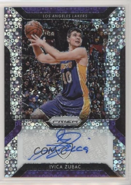 2018-19 Panini Prizm Fast Break Auto Ivica Zubac #FB-IZB Auto - Image 1 of 2