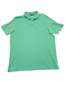 Polo Vineyard Vines Informal Hombre XXL Verde Manga Corta 100% Algodón Grande y Alto - Imagen 1 de 8