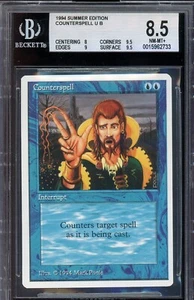 Casi nuevo/como nuevo+ Contrahechizo BGS 8,5 Summer Magic/MTG ~ ¡¡MÁS RARO QUE ALFA!!! - Imagen 1 de 2