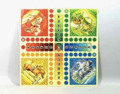 ANCIEN CARTON DE JEU DE PETITS CHEVAUX, dadas,  COURSES HIPPIQUES, jeu de dames - Photo 1/2