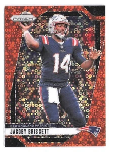 2024 Panini Prizm - Jacoby Brissett #194 Disco Prizm New England Patriots - Picture 1 of 2