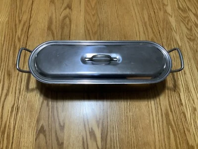 Vaporizador Cazador Furtivo de Pescados Inox - Acero Inoxidable 18/C, Hecho en Italia Foto 1 de 4